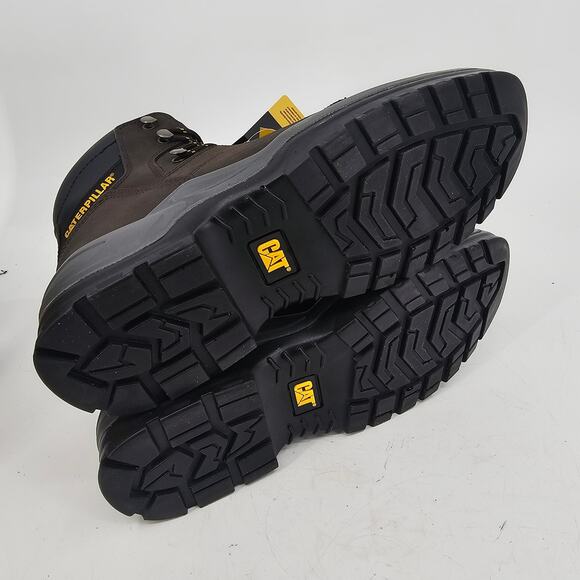 Caterpillar Men\'s Striver Steel Toe Brown Leather Work Boot Size 12 NEW main image 6